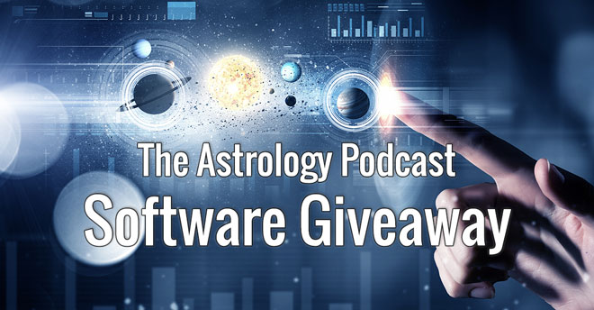 The Astrology Podcast Monthly Giveaway for July 2016