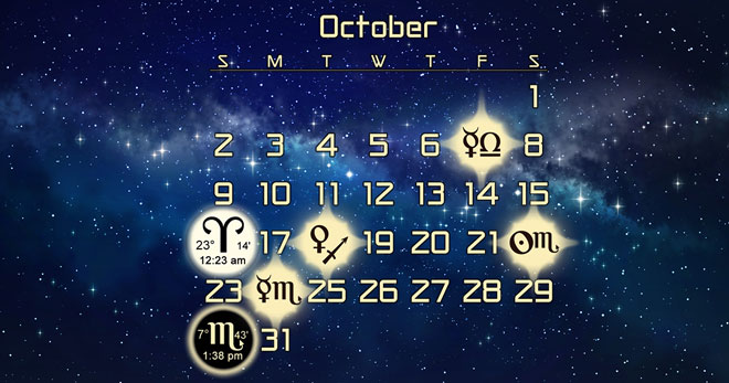 Astrology Forecast Discussion for October 2016