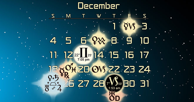 Astrology Forecast for December 2016