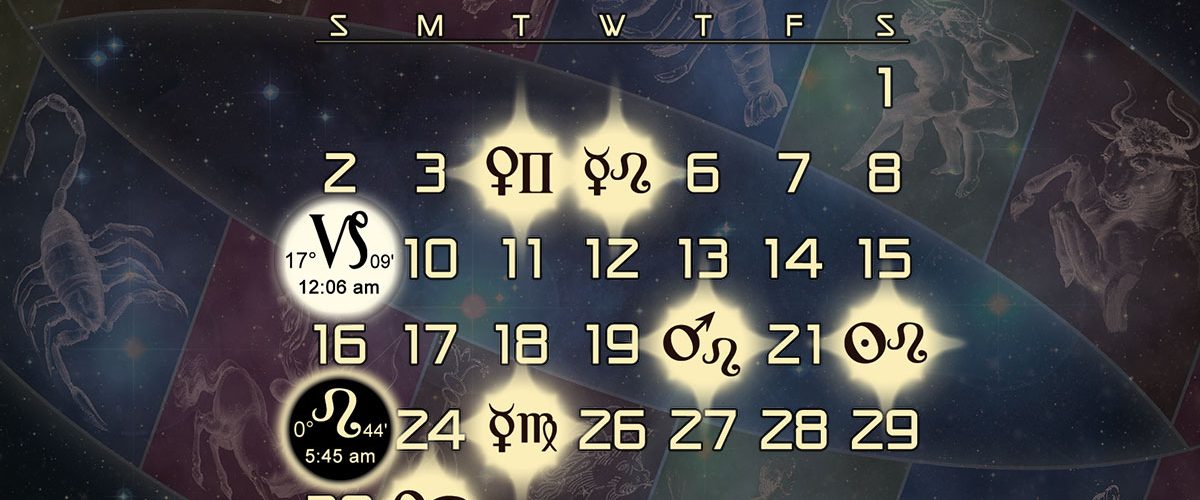 Astrology Chart 2017