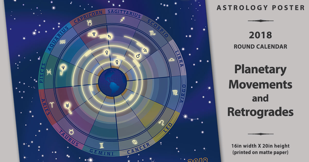 Movements 2018 Astrology Poster