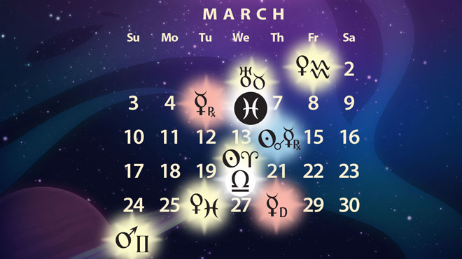 March 2019 Astrology Forecast: Mercury Retro in Pisces