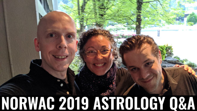 Live Astrology Q&A Session at NORWAC 2019