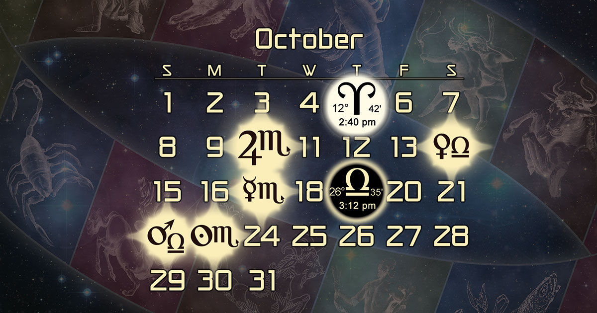 astrology of october 2023