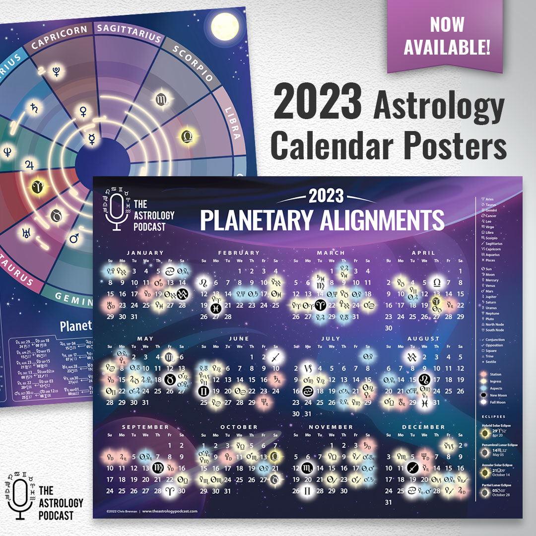 2023 Astrology Calendar Posters